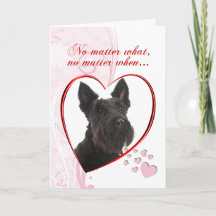 Scottie Valentine Feestdagen Kaart