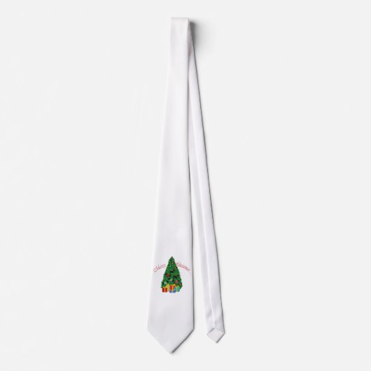 Scottie-versieringen Kerstboom Stropdas (Voorkant)
