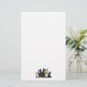 Scottie Vijf Briefpapier (Staand voorkant)