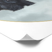 Scottie Westie Wintertime Poster (Hoek)