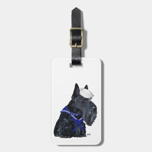 Scottie Zeiler Bagagelabel (Voorkant verticaal)