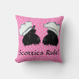 Scotties heersen! kussen