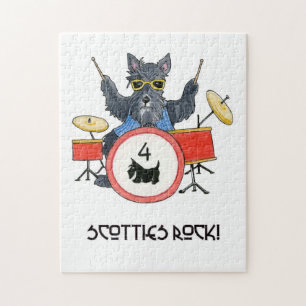 Scotties Rock Drummer Puzzle Legpuzzel