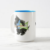 Scotties Rock Guitar Rocker Mok (Voorkant links)