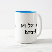Scotties Rock Guitar Rocker Mok (Voorkant rechts)