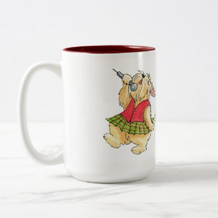 Scotties Rock Singing Wheaten Diva 15oz. Mok