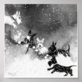 Scotties Snow Fight Poster (Voorkant)