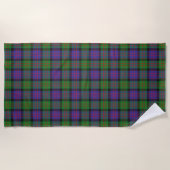 Scottish Accents Clan Donald MacDonald Tartan Strandlaken (Voorkant)