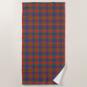 Scottish Accents Clan Fraser van Lovat Tartan Strandlaken (Voorkant)