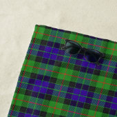 Scottish Accents Clan Gunn Tartan Strandlaken (In situ)