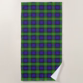 Scottish Accents Clan Gunn Tartan Strandlaken (Voorkant)