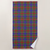Scottish Accents Clan MacBeth Tartan Strandlaken (Voorkant)