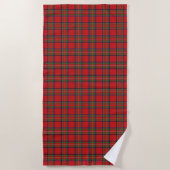 Scottish Accents Clan Stewart Stuart Tartan Strandlaken (Voorkant)