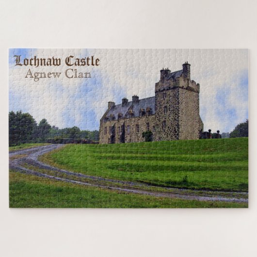 Scottish Agnew Clan's Lochnaw Castle Puzzle Legpuzzel (Horizontaal)