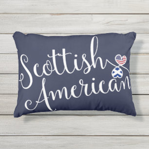 Scottish American Accent Pillow, Schotland Buitenkussen