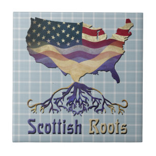Scottish American Design Ceramic Tegel Tegeltje