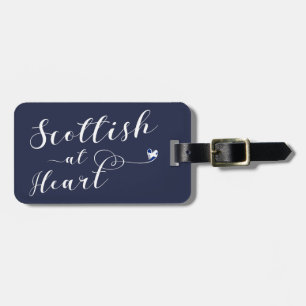 Scottish At Heart Bagagelabel