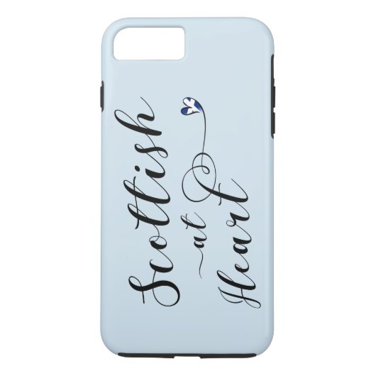 Scottish at Heart Cell Phone Case (Achterkant)