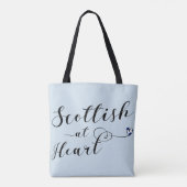 Scottish at Heart Grocery Bag Tote Bag (Achterkant)