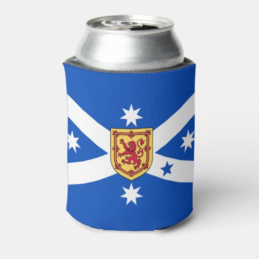Scottish Australian (vlag voor erfgoed) Blikjeskoeler (Blikje Achterkant)