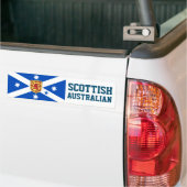 Scottish Australian (vlag voor erfgoed) Bumpersticker (Op Truck)
