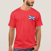Scottish Australian (vlag voor erfgoed) T-Shirt (Voorkant)