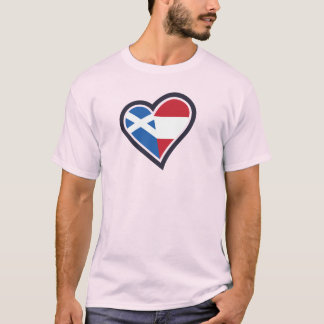 Scottish Austrian Heart – Love Scotland & Austria T-shirt