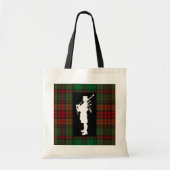 Scottish Bagpiper Bag Tote Bag (Voorkant)