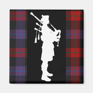 Scottish Bagpiper Magneet