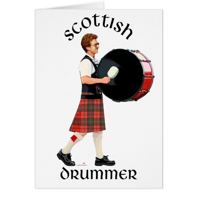 Scottish Base Drummer (Voorkant)