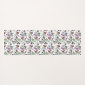 Scottish Bird Flowers en Thistle Yogamat (Achterkant (horizontaal))