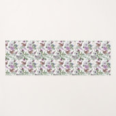 Scottish Bird Flowers en Thistle Yogamat (Voorkant (horizontaal))