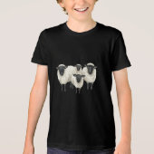 Scottish Black Faced Sheep Tshirt (Voorkant)
