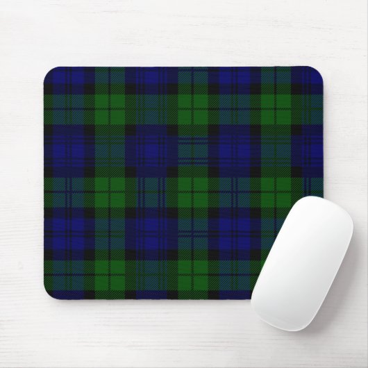 Scottish Black Watch Tartan Mousepad Muismat (Met muis)