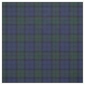 Scottish Blue Green Pset Tartan Fabric Stof (Swatch)