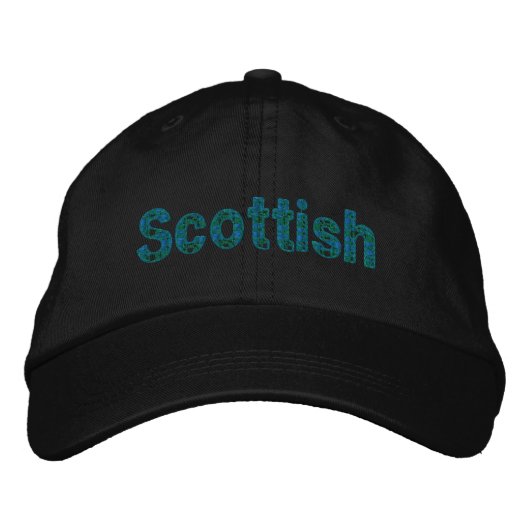 Scottish Blue Green Tartan Pet (Voorkant)