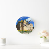 Scottish Brodie Clan's Castle Photo Wall Clock Ronde Klok (Huis)