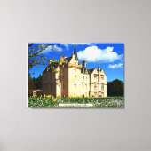 Scottish Brodie Clan's Morayshire Castle Canvas Afdruk (Voorkant)