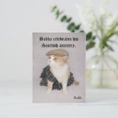 Scottish Bubba Briefkaart (Staand voorkant)