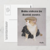 Scottish Bubba Briefkaart (Voorkant / Achterkant)
