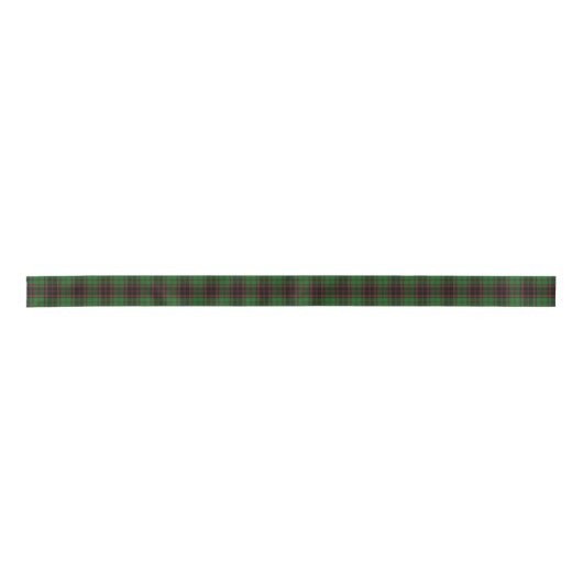 Scottish Buchan Pset Tartan Satijnen Lint (Voorkant)