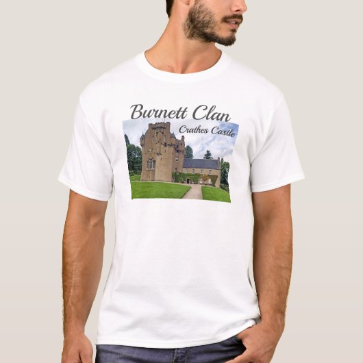 Scottish Burnett Clan's Crathes Castle T-Shirt (Voorkant)