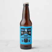 Scottish Burns Night Super Bier Etiket (Voorkant)
