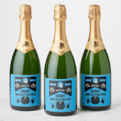 Scottish Burns Night Super Sparkling Wijnetiket (Flessen)
