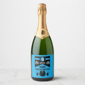 Scottish Burns Night Super Sparkling Wijnetiket (Voorkant)