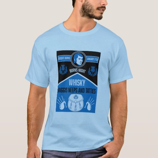 Scottish Burns Night Super T-shirt (Voorkant)