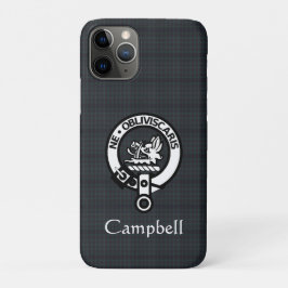 Scottish Campbell Crest Badge & Tartan Case-Mate iPhone Case