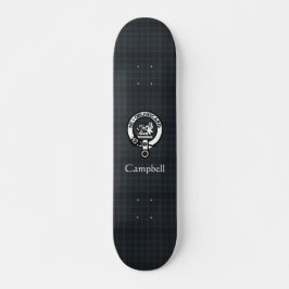 Scottish Campbell Crest Badge & Tartan Persoonlijk Skateboard