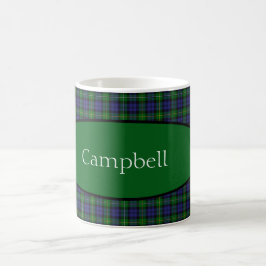 Scottish Campbell Family Tartan Gepersonaliseerd Koffiemok