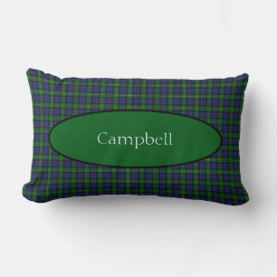 Scottish Campbell Family Tartan Gepersonaliseerd Kussen